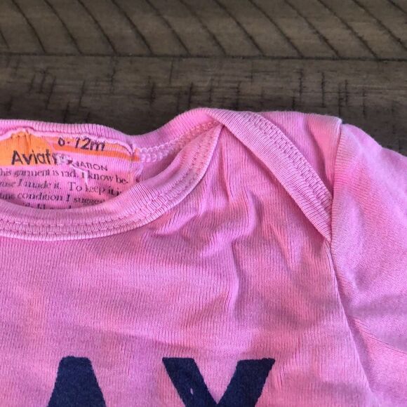 Rare Aviator Nation Pray for Surf 🏄🏻♀️ Organic Cotton Onesie. No longer sold. - Picture 5 of 15